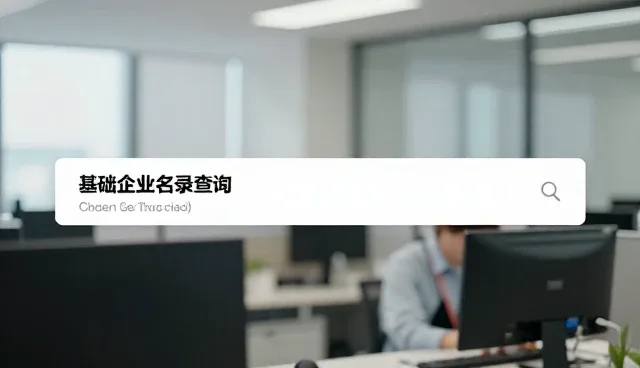 基础企业名录查询的选型关注点分析